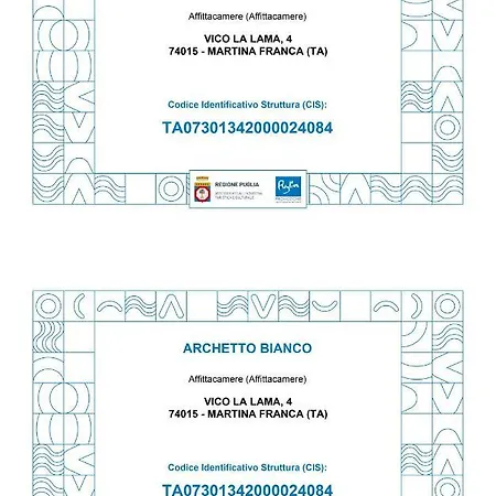 Archetto Bianco Martina Franca